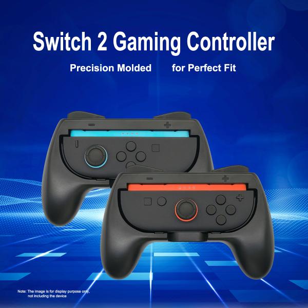 2 in 1 Left and Right Grip Handle Controller For Nintendo Switch 2 Joy-Con
