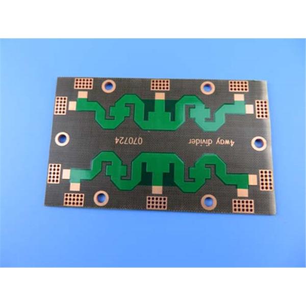 F4BME265 High Frequency PCB DK2.65 PTFE Double Sided With OSP and Green Mask