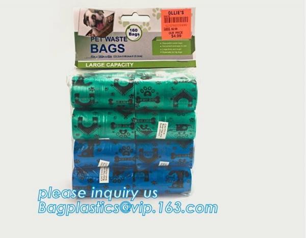 Biodegradable Pet Waste Bag for Dog Poop, Pet Product Biodegradable Dog Waste Bag/ Dog Poop Bag with Dispenser, bagease