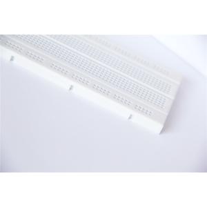Quality Socket White Electronics Breadboard Power Line Spring Clip Finishing for sale