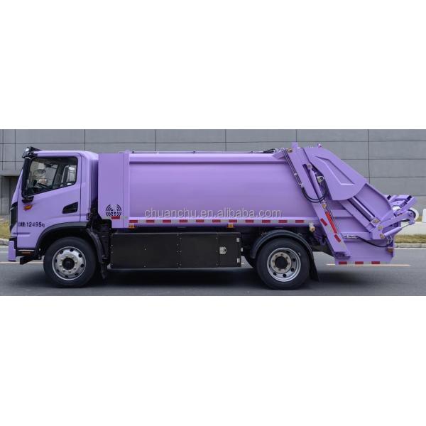 Pure Electric 8-Square Compression Garbage Truck for Environmentally-Friendly Waste Management