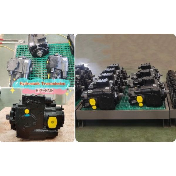 agricultural machinery tandem hydraulic pumps Efficient Hydrostatic Transmission Simple Layout Hydraulic Components For Agricultural Machinery