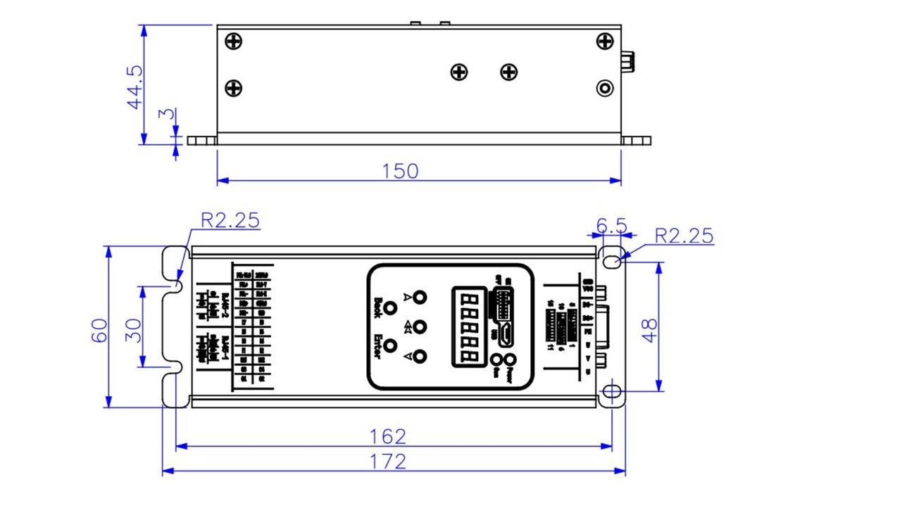 Turnstile Servo Drive, Precision Positioning Servo Drive, Compatible With Servo Motors Up To 400W,turnstile Servo Drive.