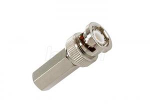 Quality Waterproof RG6 RG59 RG58 Coaxial Cable Compression BNC Connector For RF for sale