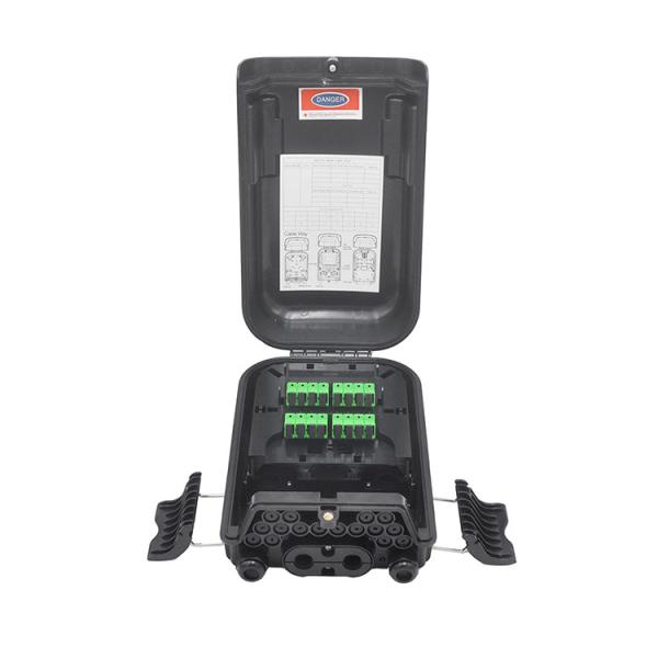Anatel Fiber Optic Terminal Box Access IP65 ABS Pole Mountable