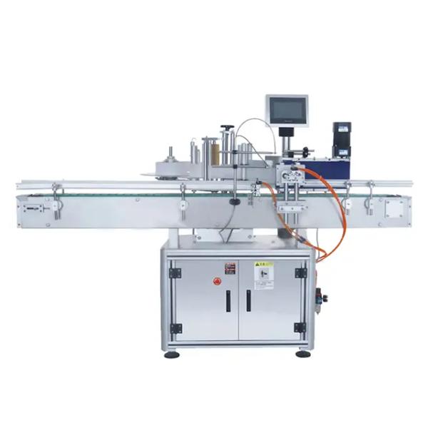 200kg Capacity Round Bottle Automatic Labeling Machine With Stepping Motor Driver Motor