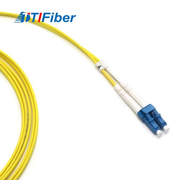 TTIFiber FC-LC Yellow Fiber Optic Patch Cord Singlemode Duplex