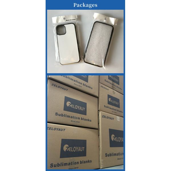 TPU+PC Sublimation Phone Case for iphone All Models Heat Press PET Plastic Sheet Blanks Wireless Charging Available Phone Cover