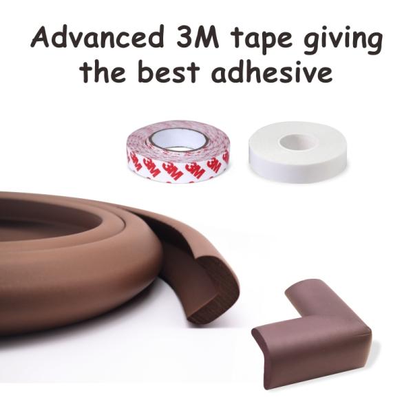 BSCI Nontoxic Table Edge Protection Strip , Multifunctional Protective Corner Strips
