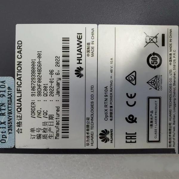 IP Microwave Indoor Unit IDU Unit RTN910A Main Control Board SLJCSHR01 Code 05021TRA