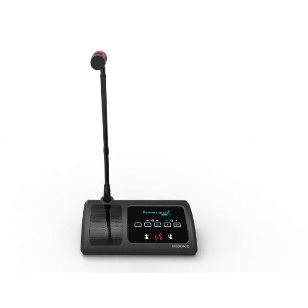 Digital Wireless Audio Conference System Voting / Interpretation Chairman Unit For Meeting
