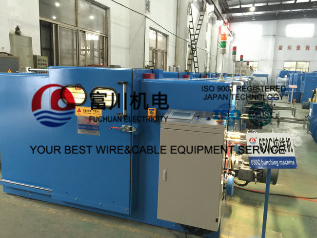 FC - 650C Normal Wire Twisting Machine Stranding Section Area 0.3 - 4 Mm2