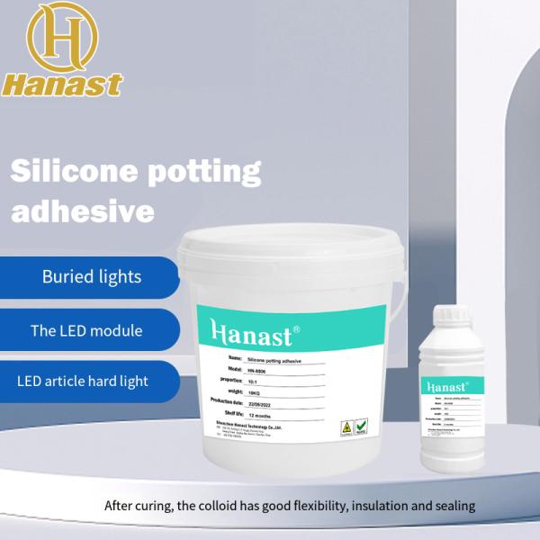 RTV Two Component Electrical Silicone Potting Material Compound Thermal Conductive For PCB Sensor