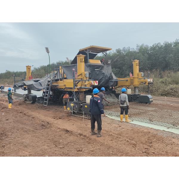 Cost-Effective Pavement Cement Concrete Slipform Paver - Automatic Leveling/Rapid Paving, Support Municipal & Highway Construction