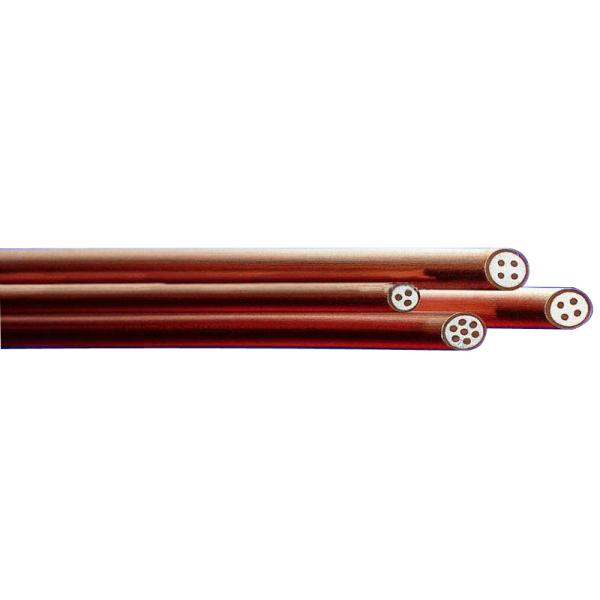 Multi Core MICC Mineral Insulated Cable , 500V Non Jacketed Fire Survival Cable