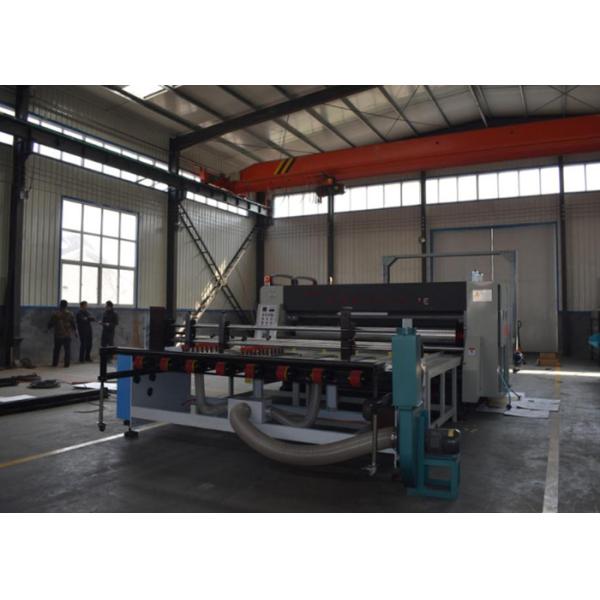 2 Colors Flexo Printing Corrugated Box Making Machine With Automatic Feeder