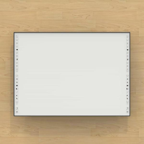 86 Inch 10-Point Touch Interactive Whiteboard with 3840x2160 Resolution for Collaborative Learning