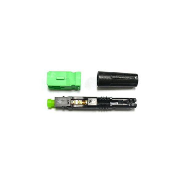 FTTH Drop Cable Field Assembly Connector Pre - Polished 50mm Made On - Site
