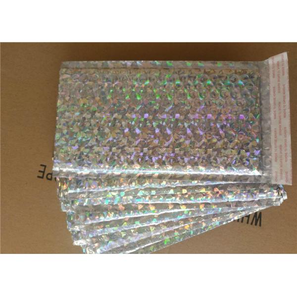 Shiny Holographic Bubble Envelopes , Express Packing Holographic Poly Mailers