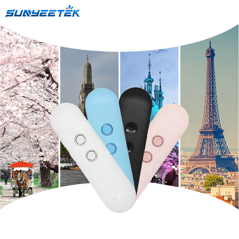 Two Way Portable Language Translator Machine Mini AI Translation Pen