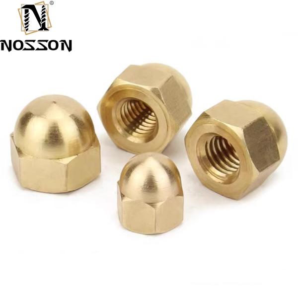Highly Durable Custom Threads Brass Micro Hexagon Socket Head Screw with Plain Finish and ROUND Head Style