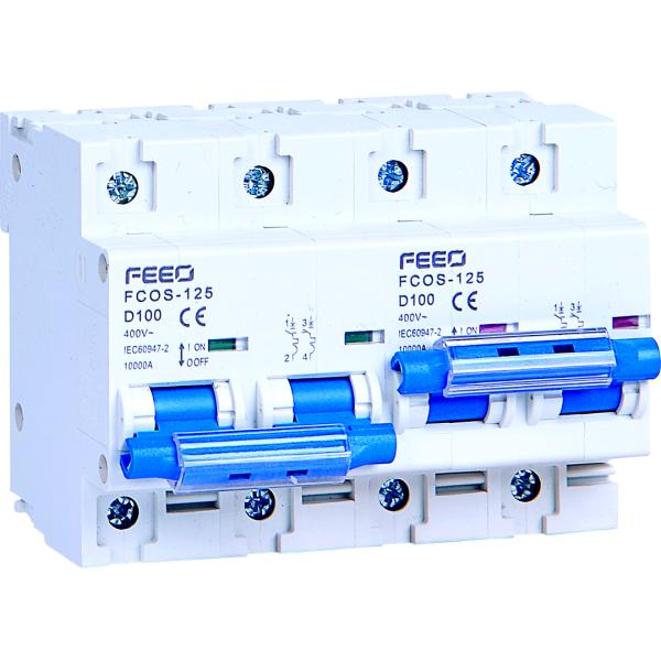 overload protection 50Hz 80A Manual Generator Transfer Switch