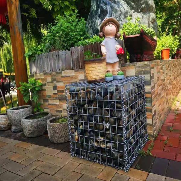 Galfan Galvanized Welded Gabion Wire Baskets