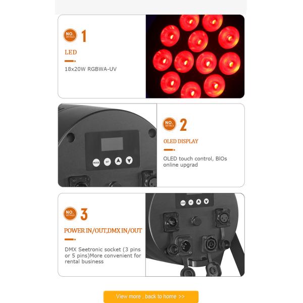 Wedding Event Stage LED Par Light