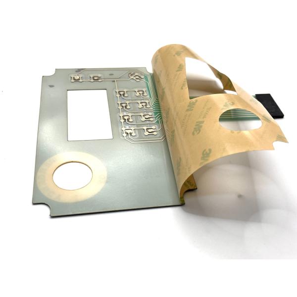 Electronic Reverse Printing Backlit Membrane Keyboard With High Performance
