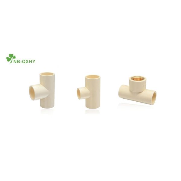 CPVC Fittings Male Tee with Brass Thread Customization Customized Request Customization