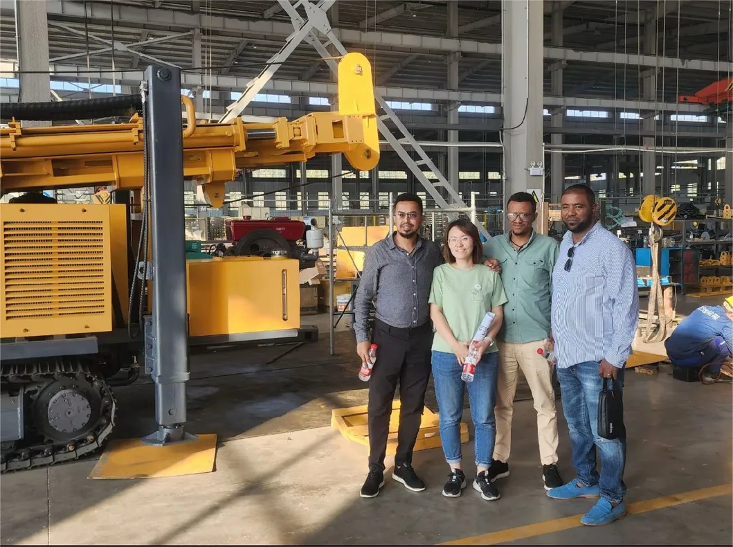 Mining Reverse Circulation Drilling Rig FSL400 Air Lift RC Drill Rig High Recovery