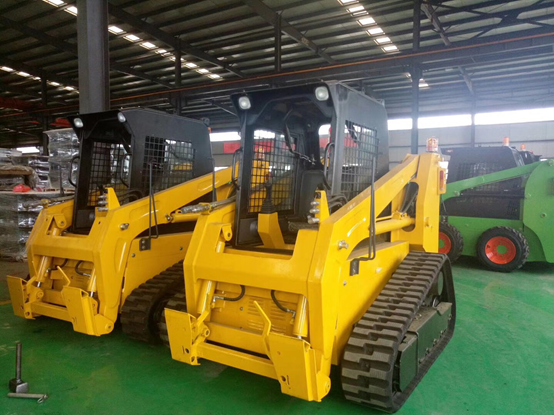 Kohler Engine Driven Tracked Crawler Skid Steer Loader for Construction Applications