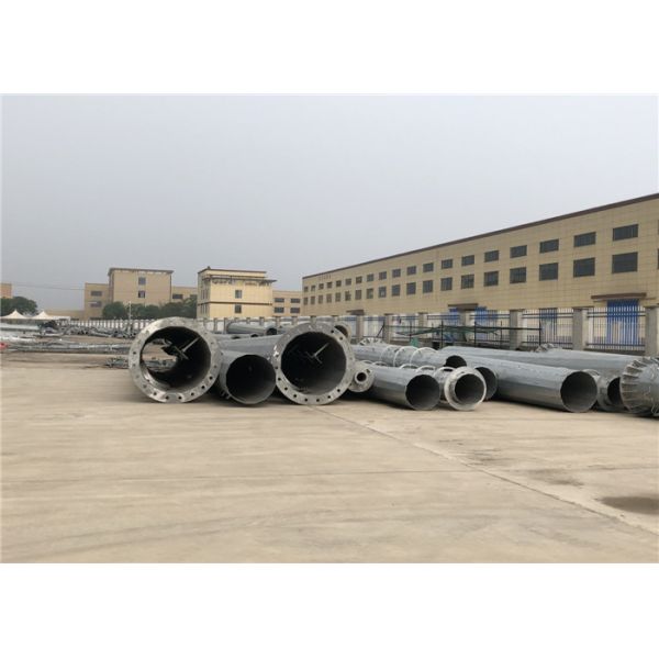 Electrical Power Q345 40M Transmission Line Pole