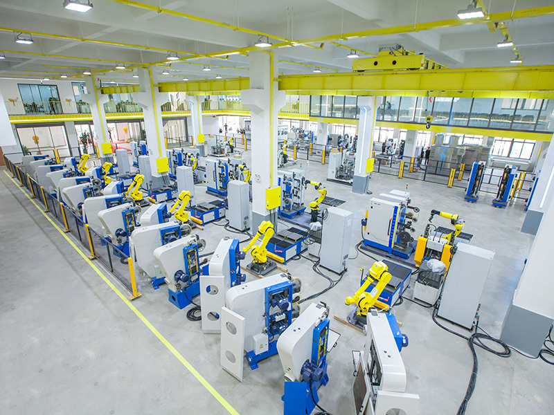 Customized Multi Axis Robot Buffing Machine For Precision Metal Mounting Brackets
