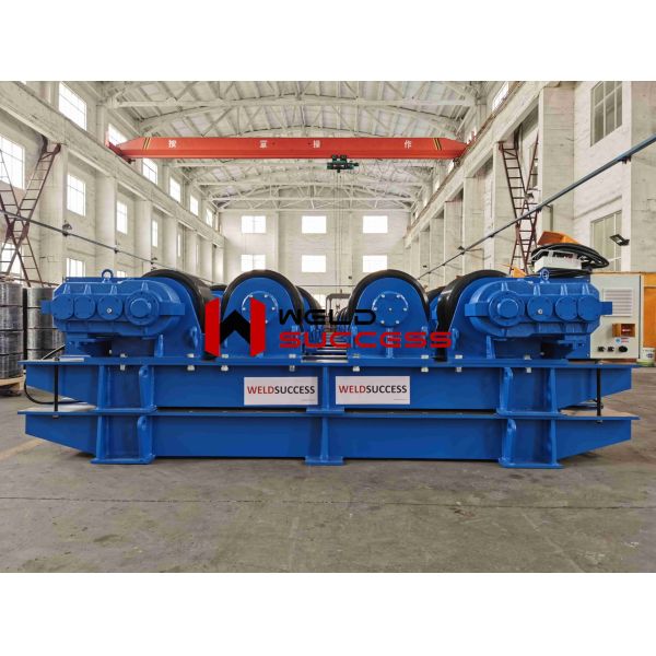 Bolt Adjustment 100t Pipe Welding Rotator With Pu Wheels