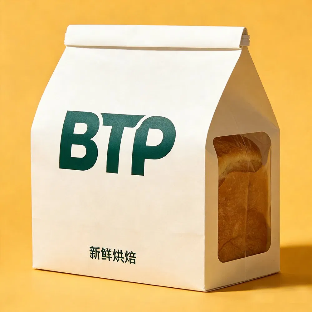 Food grade packaging bag with resealable zipper