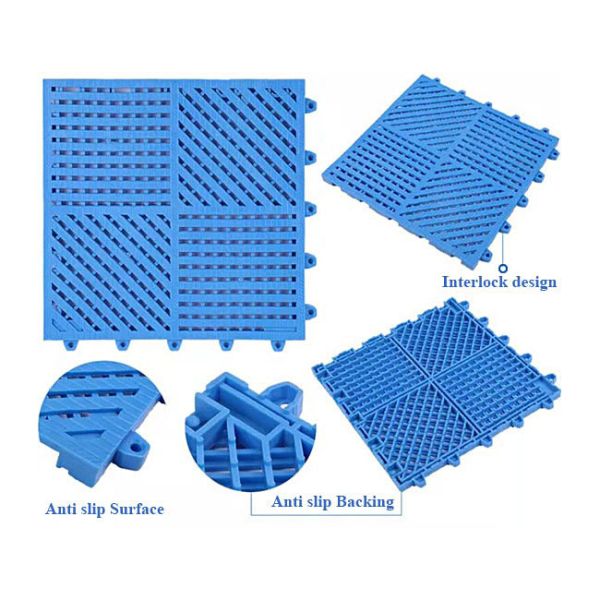 Wet Area PVC Interlocking Tiles