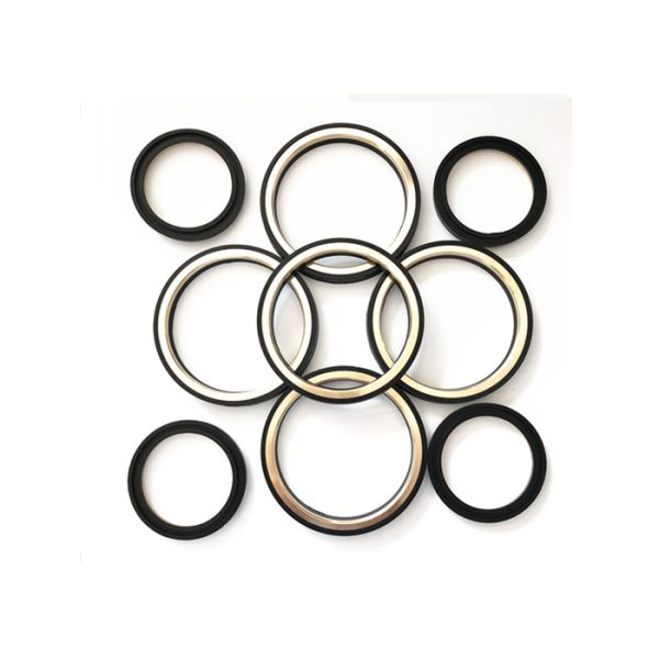 Y Type 2" NBR Brass Backside 80 Shore A Plug Valve Seals