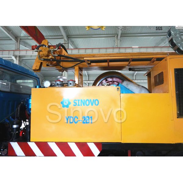Multi-functional Full Hydraulic Waterwell Drilling Rig / core drilling rig, drilling Depth 650m