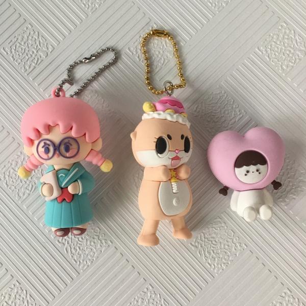 Customized Logo soft PVC Keychains/penden,rubber keychain/pendent