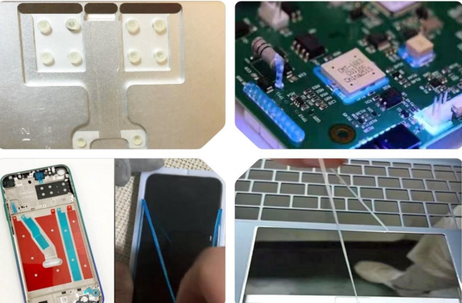 UV Temporary Fixing Adhesive High Thixotropy PCB Component Bonding for Reflow Wave Soldering 3769B 85000mPa.s
