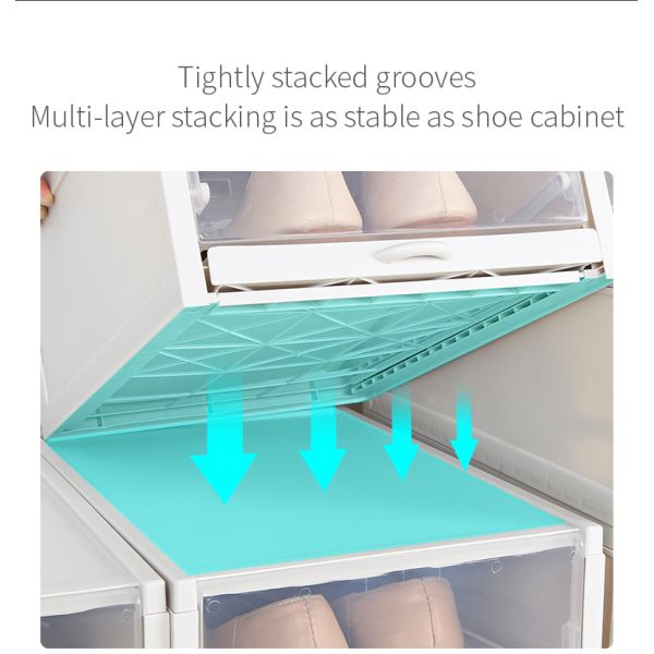 35L Clear Shoe Case Box