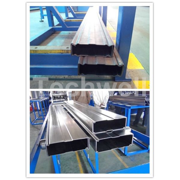 12-15m/min Forming Speed Box Beam Rack Roll Forming Machine for Upright Rack , Storage Shelf