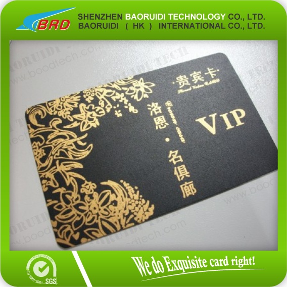 high quality business member plastic card
