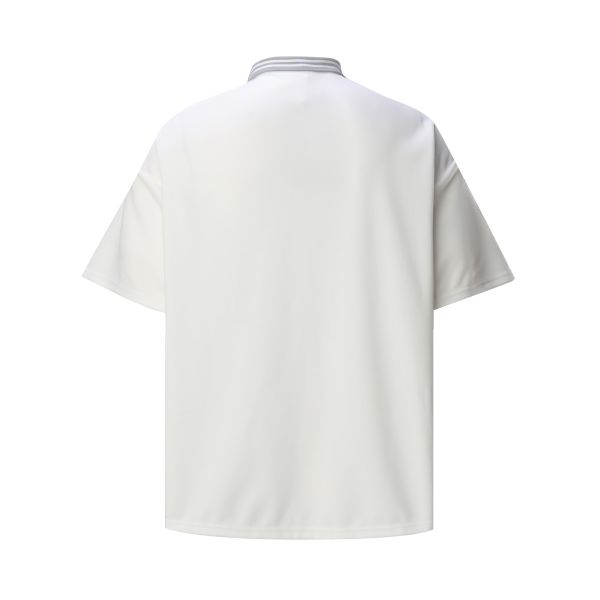Support Custom Embroidery Digital Pattern Oversized Sports Short-sleeved for Shirt Made 100% Polyester Fiber Breathable Quick