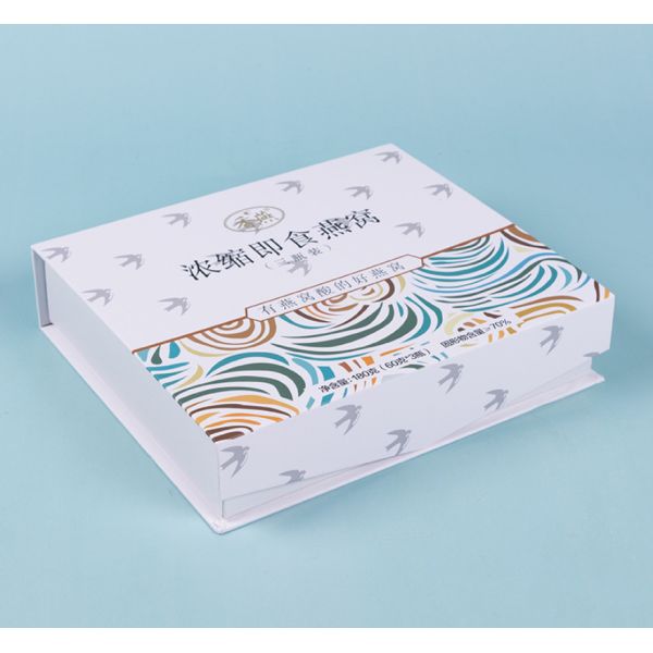 Recyclable Decorative Boxes With Magnetic Closure UV Coating