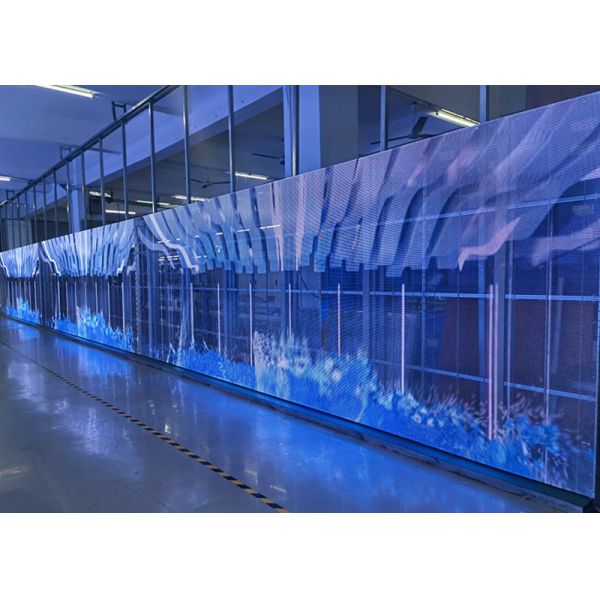 Driving Method Led Transparent Screen Translucent LED Display for Performance