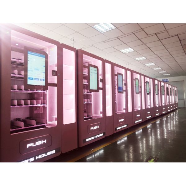 49 Inch Big Touch Screen Automatic Vending Snack Machines
