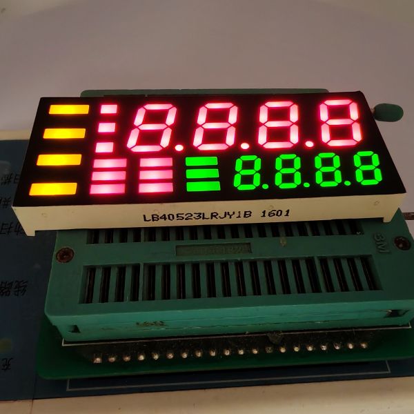 Customized 4-Digit 7-Segment LED Displays for Digital Ovens