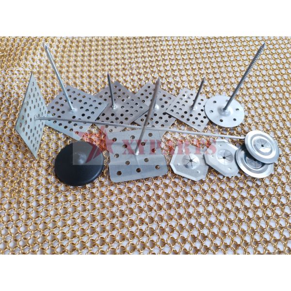 2.7*63mm Self Adhesive Insulation Pins With Self Locking Washers